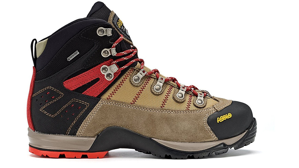Asolo Fugitive GTX Hiking Boots - Men's, 14 US, Wide, Wool/Black, 0M3440-508-140