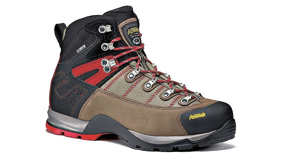 Asolo Fugitive GTX Hiking Boots - Men's, 14 US, Wide, Wool/Black, 0M3440-508-140
