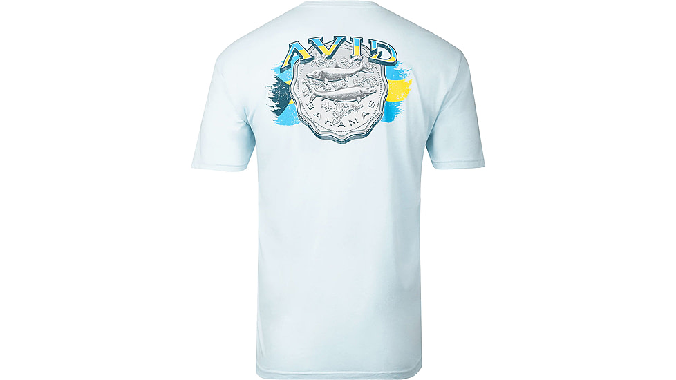 AVID Sportswear Bahama Bonefish T-Shirt - Mens, Seafoam, Large, MT32401SFMLG