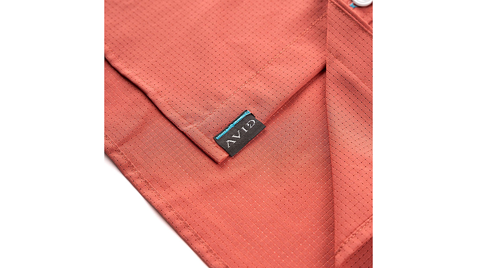 AVID Sportswear Cabo Performance Short Sleeve Shirt - Mens, Brick, Medium, MV12402BRKMD