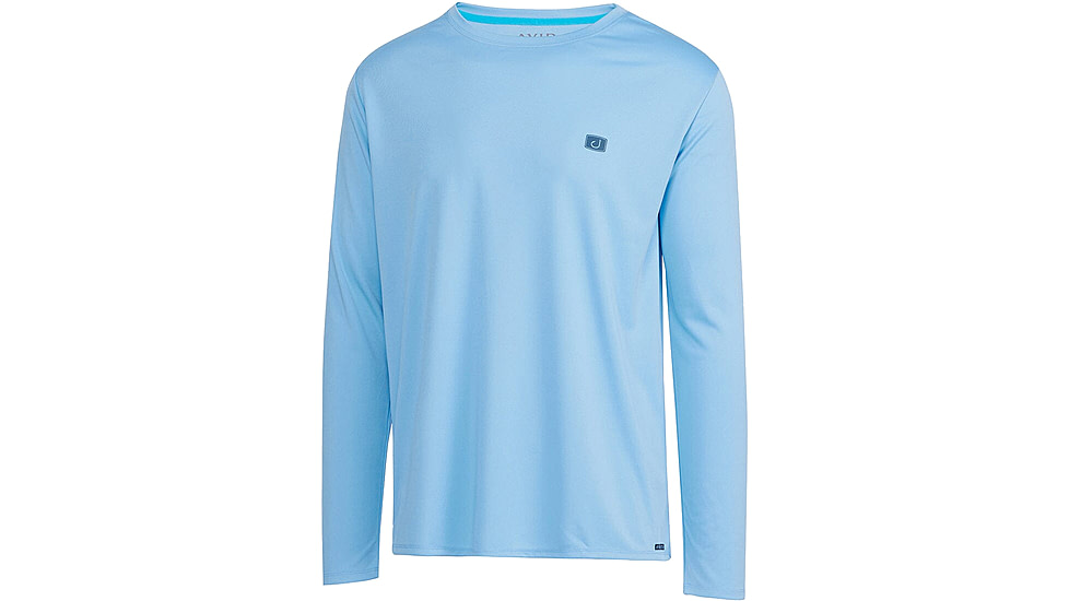 AVID Sportswear Core Avidry Long Sleeve Shirt - Mens, Sky, Large, MK12401SKYLG
