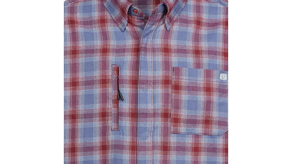 AVID Sportswear Newport Flannel Shirt - Mens, Claret, Small/Medium, MV32305CLRSM