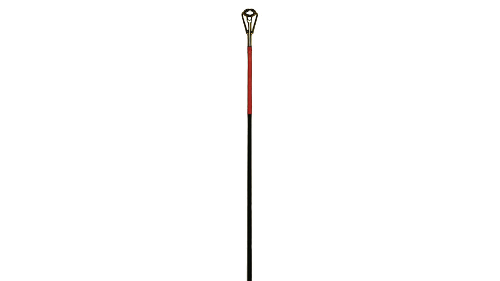 B'n'M Buck's Graphite Jig Fishing Pole, 10ft, 2 Pieces, Black, BGJP102n