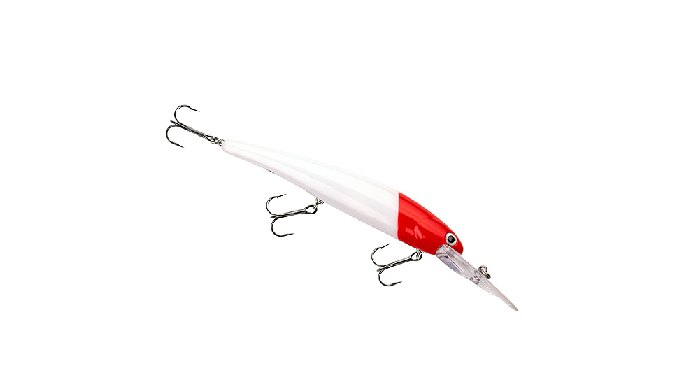 Bandit Suspending Minnow Jig, 3/4oz, 4.625in, Red Head, BDTSMD81