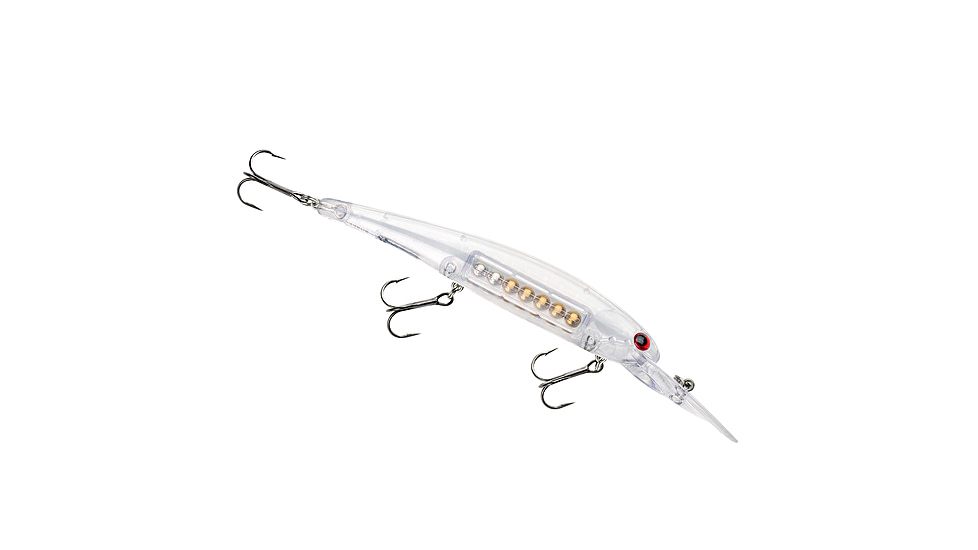 Bandit Suspending Minnow Jig, 3/4oz, 4.625in, Clear, BDTSMD82