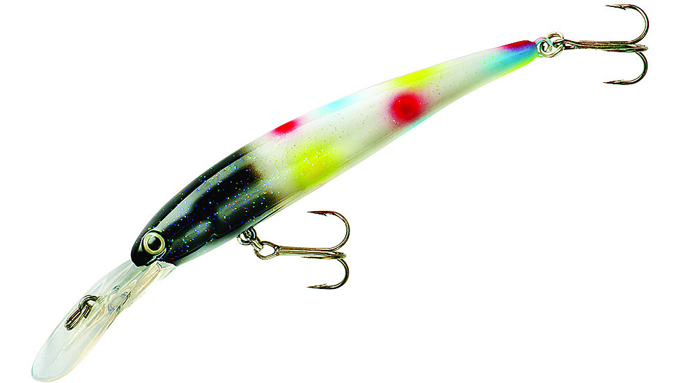 Bandit B-Shad Plug, 3/8oz, 3 1/2in, Fruit Dots, BDTB-SHAD66