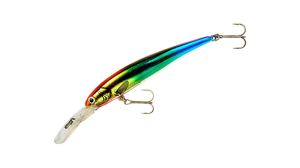 Bandit B-Shad Plug, 3/8oz, 3 1/2in, Green Clown, BDTB-SHAD69