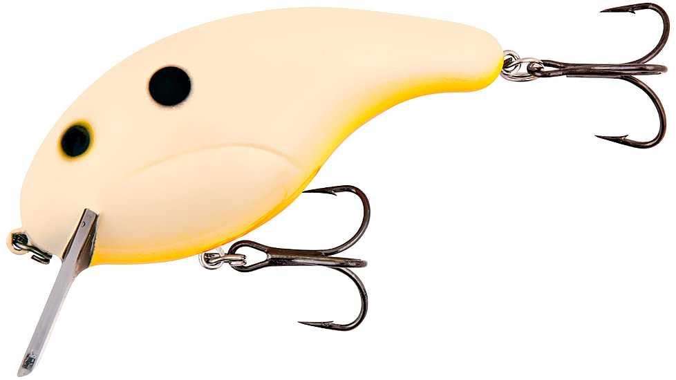 Bandit Rackit Crankbait, 2 3/4in, 5/8oz, Bone Orange Belly, BDTRK3D74