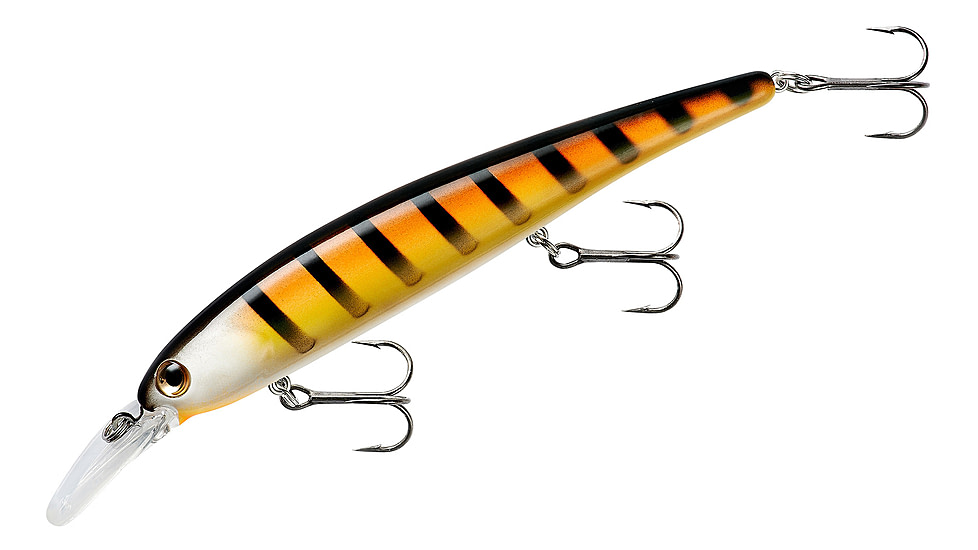 Bandit Walleye Shallow Plug, 5/8oz, 4 3/4in, Humble Bee, BDTWBS107