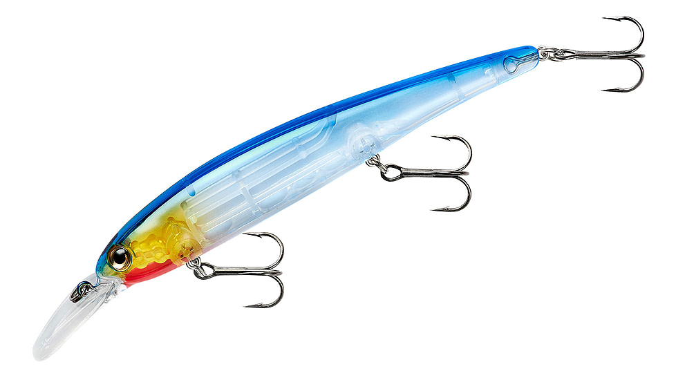 Bandit Walleye Shallow Plug, 5/8oz, 4 3/4in, Trans Gizzard Shad, BDTWBS1D08