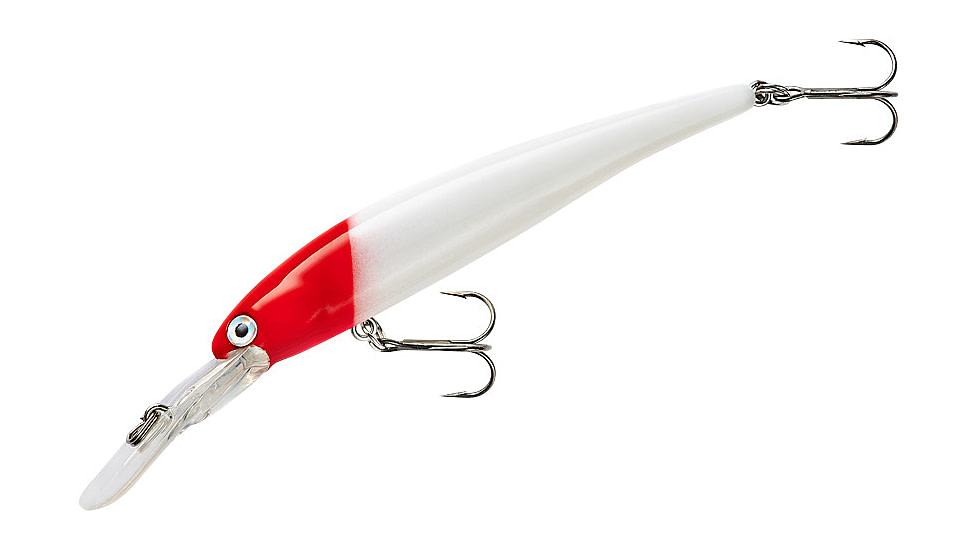 Bandit B-Shad Plug, 3/8oz, 3 1/2in, Red Head, BDTB-SHADD81