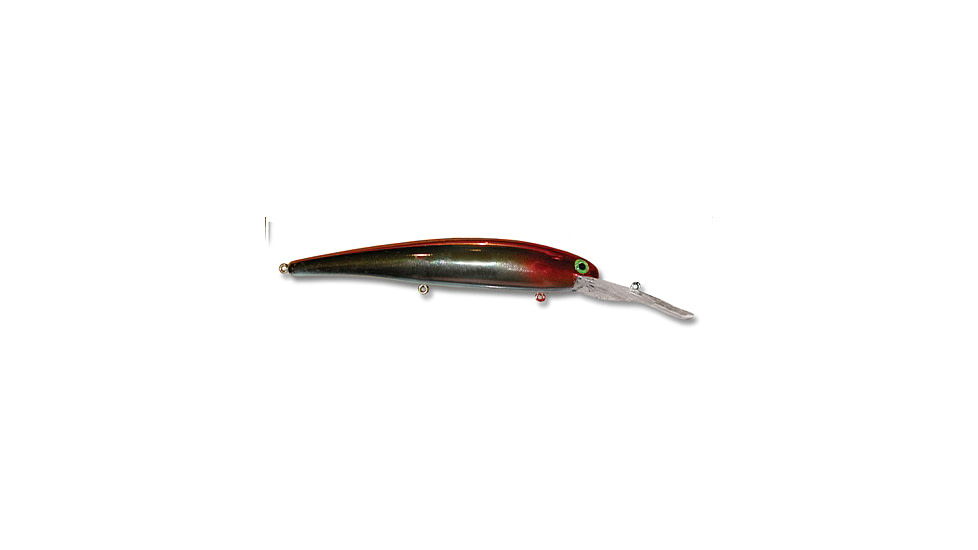 Bandit Walleye Deep Plug, 5/8oz, 4 3/4in, Clown, BDTWBD230