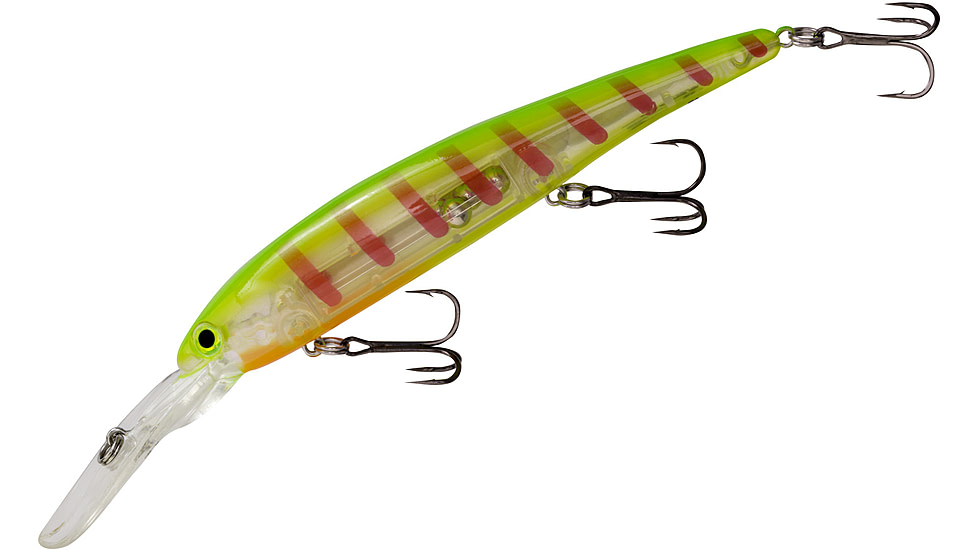 Bandit Walleye Deep Plug, 5/8oz, 4 3/4in, Fruit Salad, BDTWBD2B26