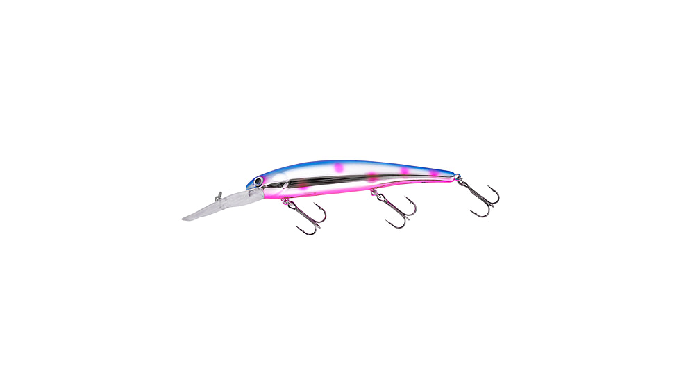 Bandit Walleye Deep Plug, 5/8oz, 4 3/4in, Gender Reveal, BDTWBD2B81