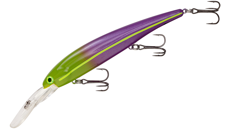 Bandit Walleye Deep Plug, 5/8oz, 4 3/4in, Hot Rod, BDTWBD2B16