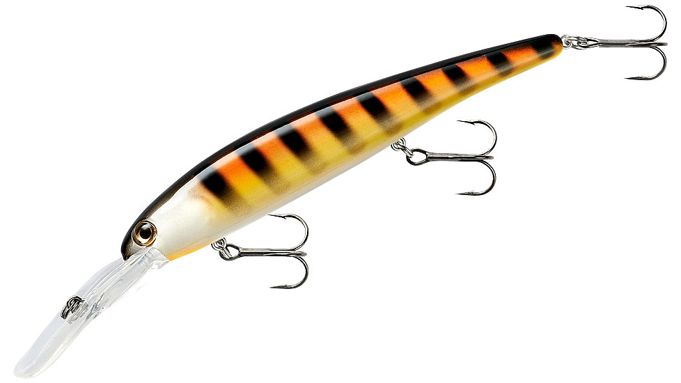 Bandit Walleye Deep Plug, 5/8oz, 4 3/4in, Humble Bee, BDTWBD207