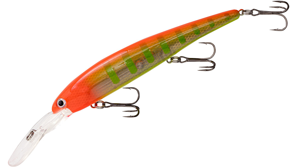 Bandit Walleye Deep Plug, 5/8oz, 4 3/4in, Peacock, BDTWBD2B25
