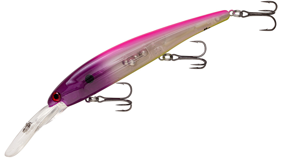 Bandit Walleye Deep Plug, 5/8oz, 4 3/4in, Plasma, BDTWBD2B17