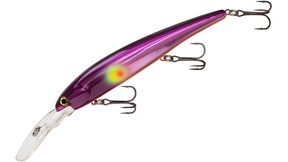 Bandit Walleye Deep Plug, 5/8oz, 4 3/4in, Sunspot, BDTWBD2B14