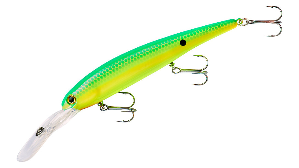 Bandit Walleye Deep Plug, 5/8oz, 4 3/4in, Taco Salad, BDTWBD2D02