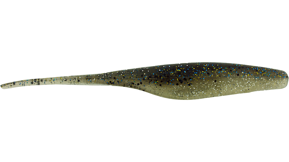 Bass Assassin Lures Shad, 5in, 8 per Pack, Bluegill Flash, 5, SA10461