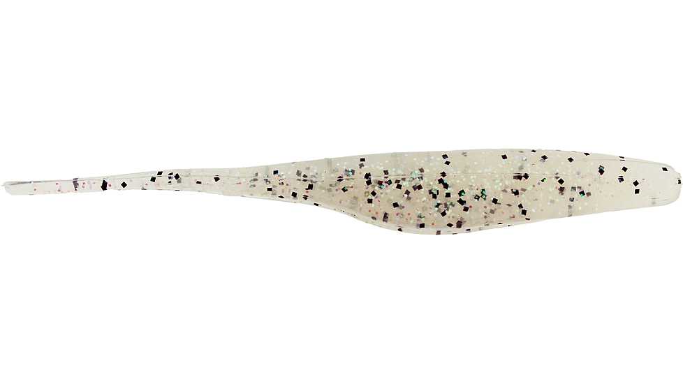 Bass Assassin Lures Shad, 5in, 8 per Pack, Green Moon, 5, SA10435