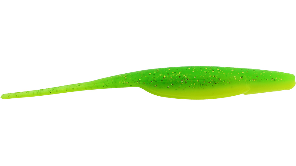 Bass Assassin Lures Shad, 7in, 4 per Pack, Green Mackeral, 7, SA14594