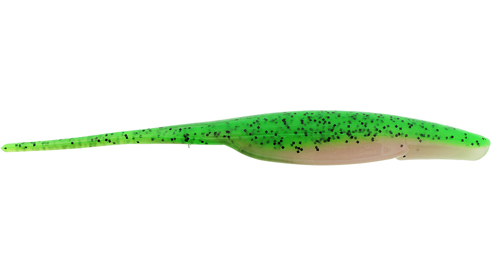 Bass Assassin Lures Shad, 7in, 4 per Pack, Rainbow Trout, 7, SA14332