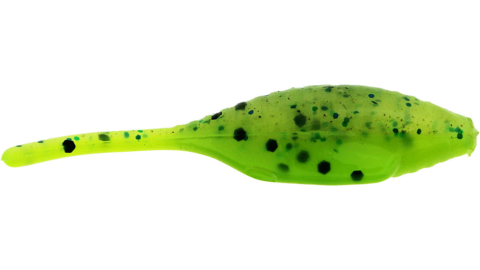 Bass Assassin Tiny Shad Swimbait, 1.5in, 15 per Pack, Grasshopper, 1.5, SA01363