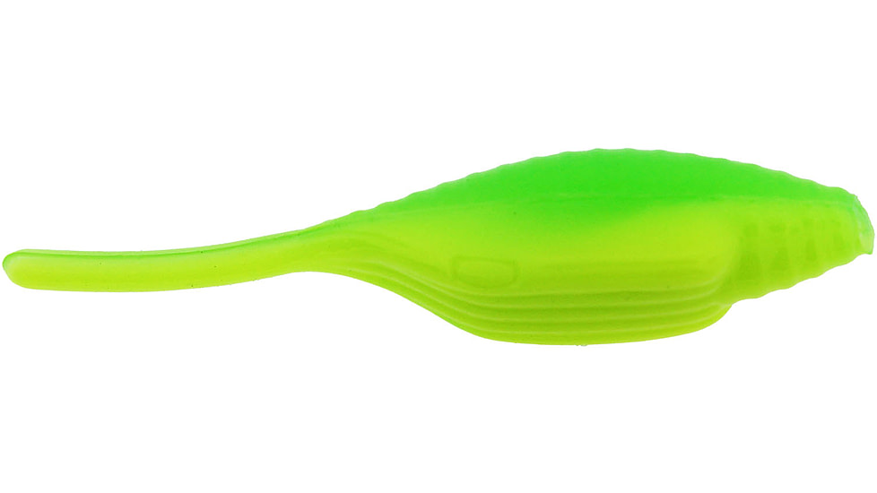 Bass Assassin Tiny Shad Swimbait, 1.5in, 15 per Pack, John Deere Green, 1.5, SA01577