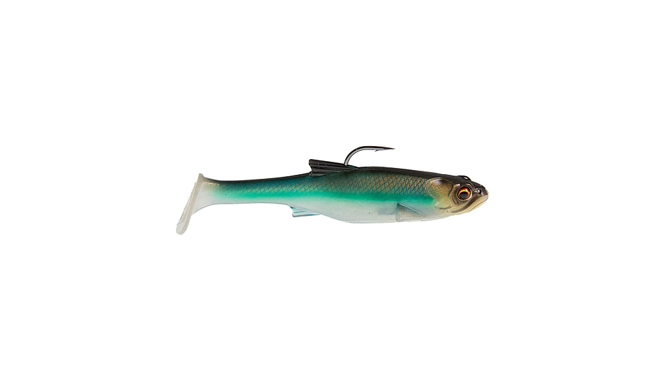 Bass Mafia 5in Loaded Daingerous Swimbait Deep Runner, 1oz, SBU Hitch, 5in, BMDLS-5DP-SBH