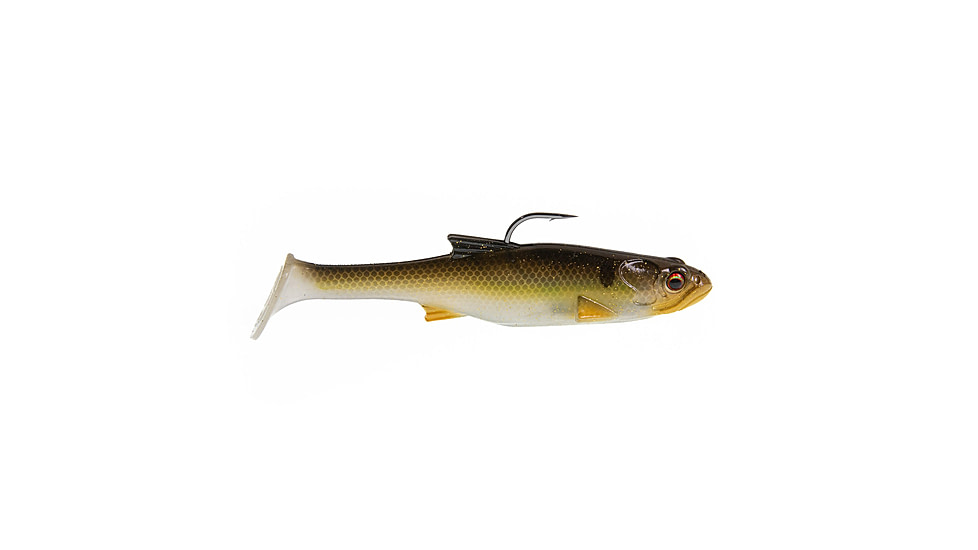 Bass Mafia 5in Loaded Daingerous Swimbait Deep Runner, 1oz, Tennessee Shad, 5in, BMDLS-5DP-TNS