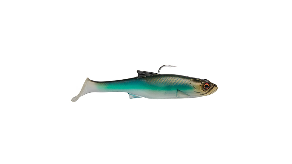 Bass Mafia 7in Loaded Daingerous Swimbait Shallow Runner, 2.2oz, SBU Hitch, 7in, BMDLS-7SH-SBH