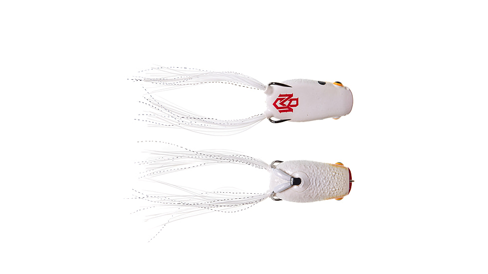 Bass Mafia Cannonball Poppin Frog Swimbait, Albino, 2.6in, BMCPF-26-ABO