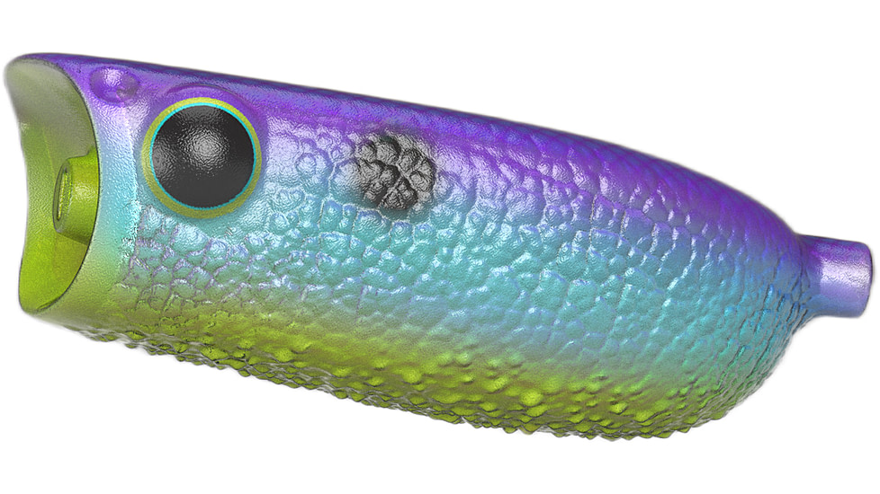 Bass Mafia Cannonball Poppin Frog Swimbait, Dainger Zone, 2.6in, BMCPF-26-DZN