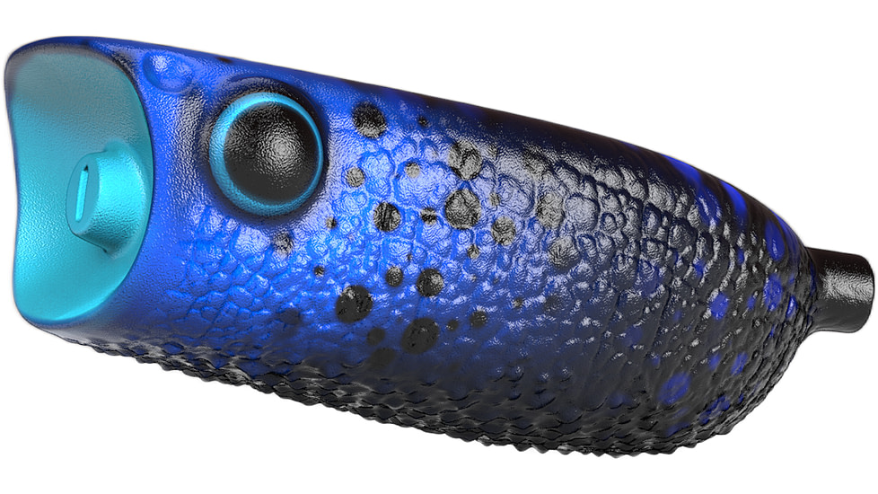 Bass Mafia Cannonball Poppin Frog Swimbait, Dart Frog, 2.6in, BMCPF-26-DFG