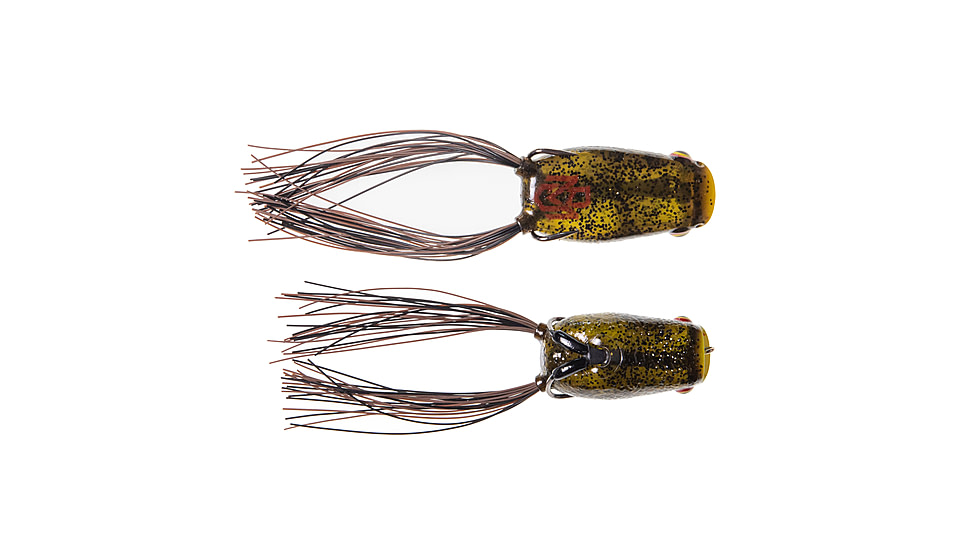 Bass Mafia Cannonball Poppin Frog Swimbait, Green Pumpkin Chartreuse, 2.6in, BMCPF-26-GPC