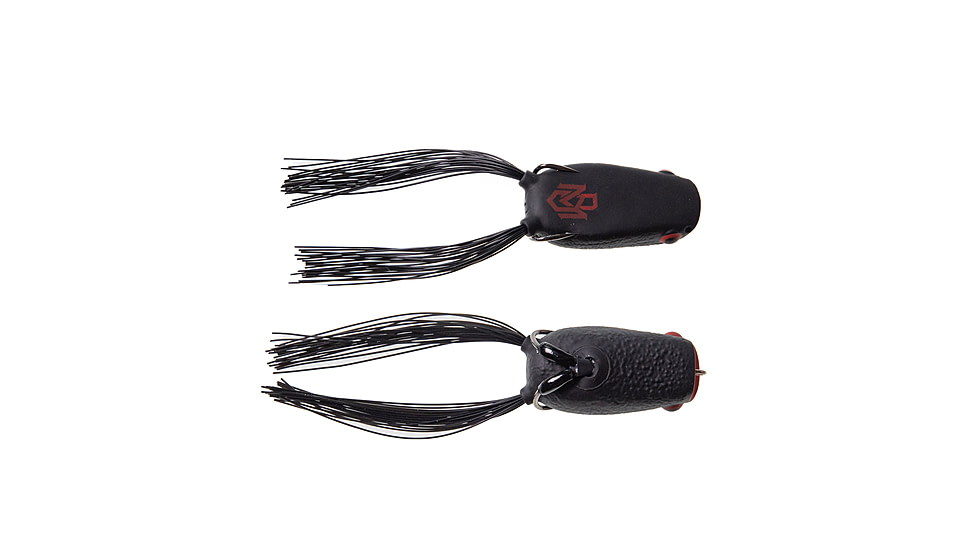 Bass Mafia Cannonball Poppin Frog Swimbait, Matte Black, 2.6in, BMCPF-26-MBK