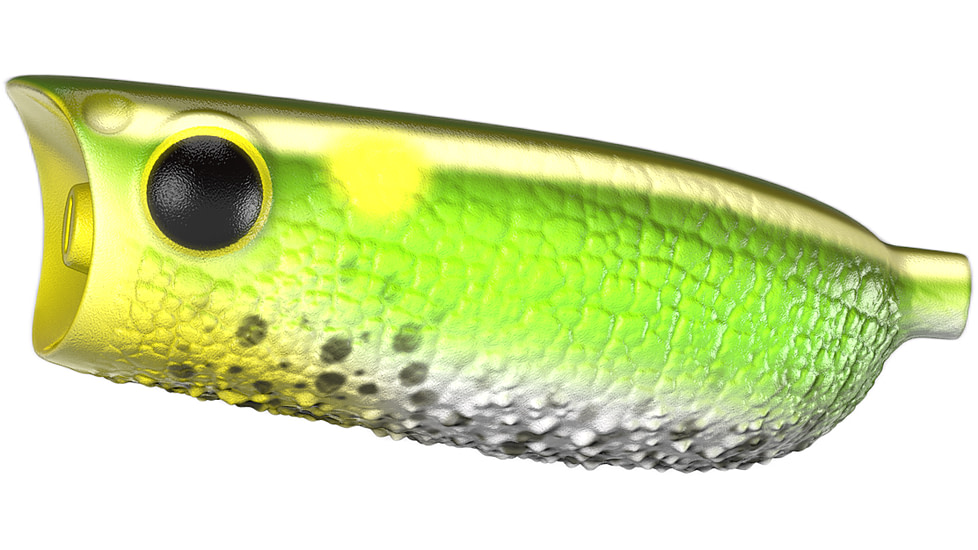 Bass Mafia Cannonball Poppin Frog Swimbait, Tree Frog, 2.6in, BMCPF-26-TFG