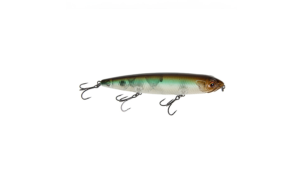 Bass Mafia Dead Man Walking Hard Bait, Ghost Minnow, 5in, BMDMW-5-GHM