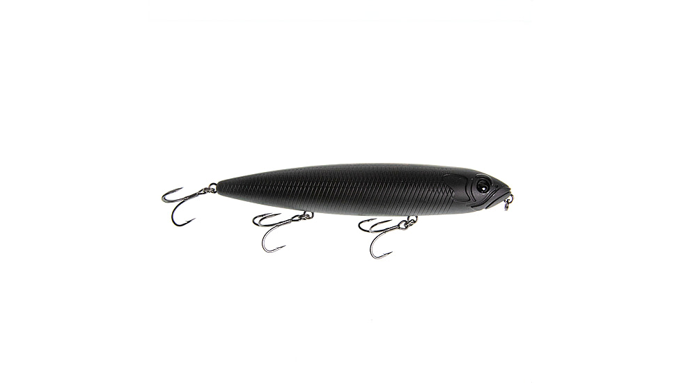 Bass Mafia Dead Man Walking Hard Bait, Matte Black, 5in, BMDMW-5-MBK