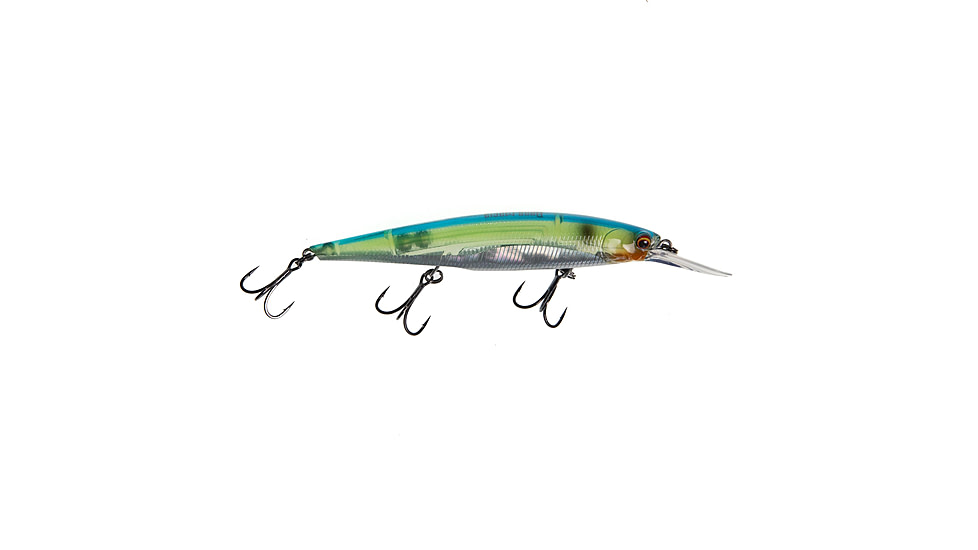 Bass Mafia Shot Caller Shallow Hard Bait, 1/2oz, Sexy Flash, 112mm, BMSC-112S-SXF