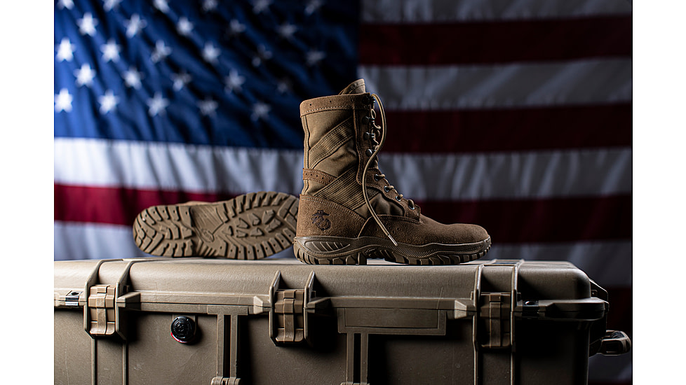 Belleville 520 Moto Ultra Light Assault EGA Boot - Mens, Coyote, 4.5 US, Regular, 520MOTO 045R