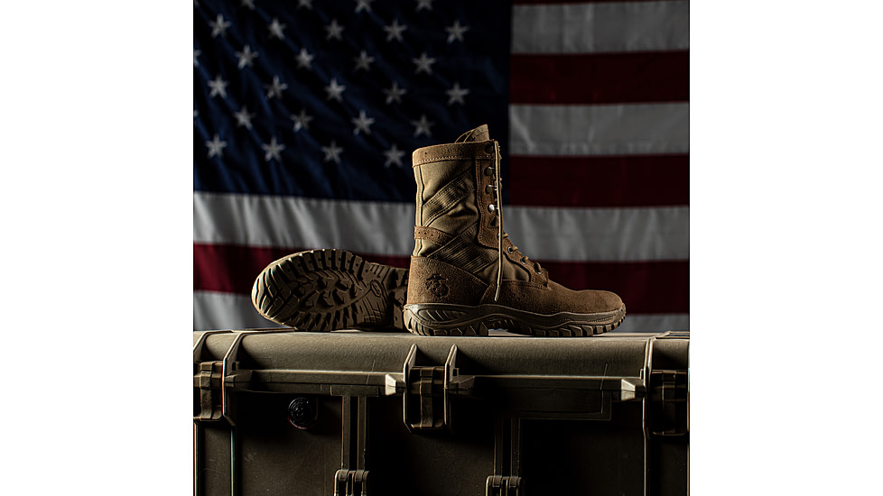 Belleville 520 Moto Ultra Light Assault EGA Boot - Mens, Coyote, 4.5 US, Regular, 520MOTO 045R