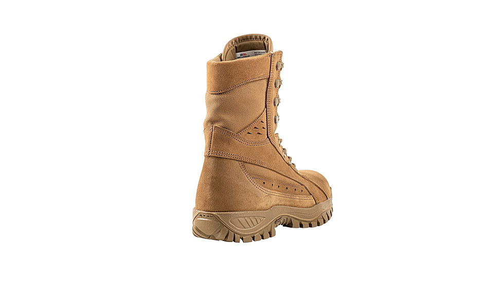 Belleville 8in Flyweight Hot Weather Flight/Combat Boots - Mens, Coyote, 8.5 US/Wide, FX2 085W