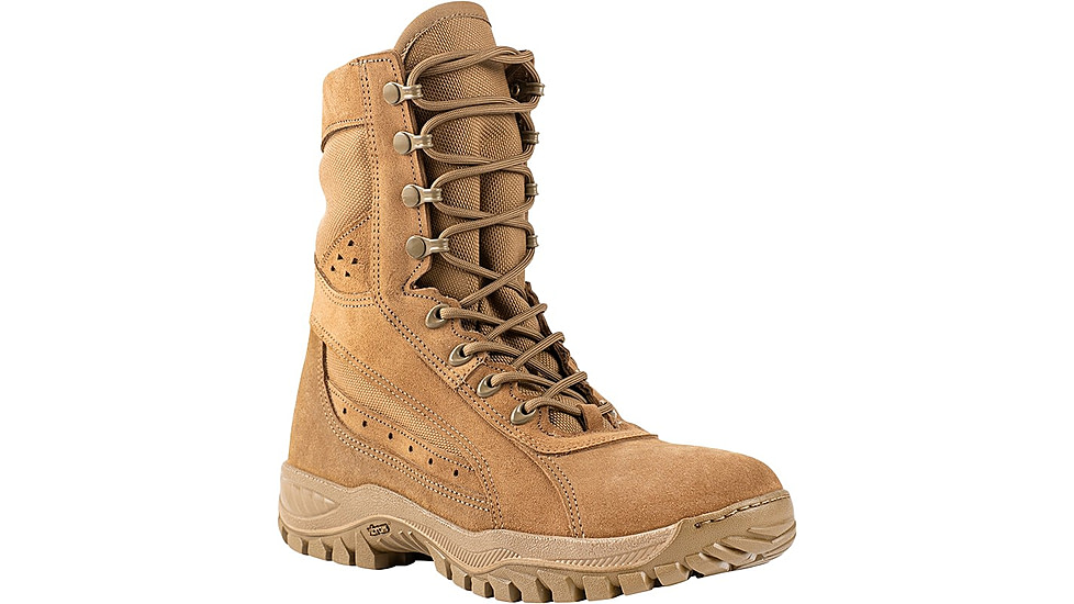 Belleville 8in Flyweight Hot Weather Flight/Combat Boots - Mens, Coyote, 8.5 US/Wide, FX2 085W