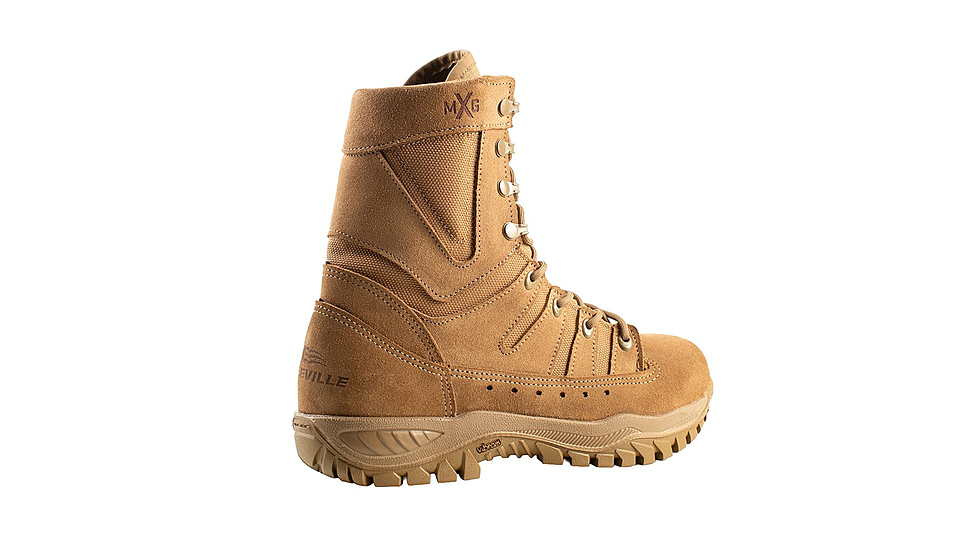 Belleville 8in Flyweight Hot Weather Tactical Steel Safety Toe Boots - Mens, Coyote, 13.5 US/Regular, MXG 135R