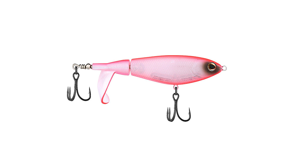 Berkley Choppo Saltwater Hard Bait, Topwater, Saltwater, 105, 3/4 oz, 105mm, Topwater, Hook Size 2, 2 Hooks, Pinky, 105, 1547866