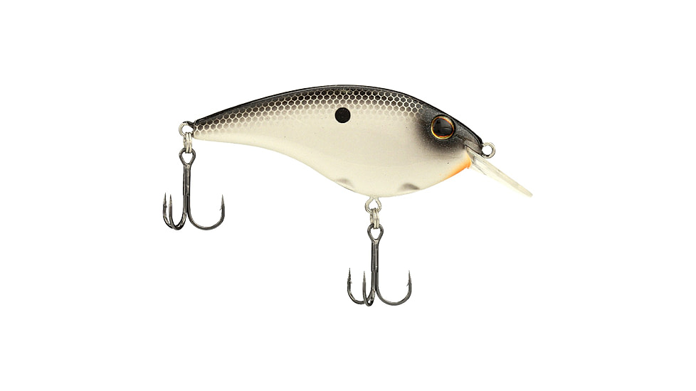 Berkley Clickin Frittside Hard Bait, Crankbait, 5 Biggunft, 3/7oz, 2 4/5in / 7cm, 2ft-5ft / 0.5-1.5m, Hook Size 5, 2 Hooks, Midnight Pearl, 5 Biggunft, 1569969