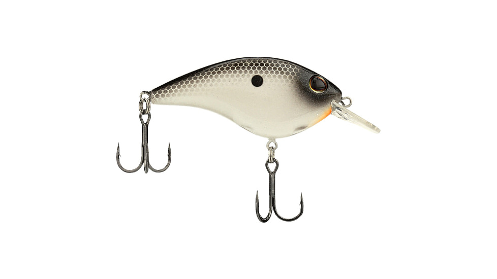 Berkley Clickinft Frittside Hard Bait, Crankbait, 5, 1/3oz, 2 1/4in / 5 3/4cm, 2ft-5ft / 0.5-1.5m, Hook Size 6, 2 Hooks, Midnight Pearl, 5, 1570009